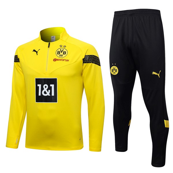 Felpa Allenamento Dortmund 22/23 Giallo Nero